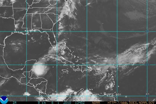 Hurricane track 06.01.10